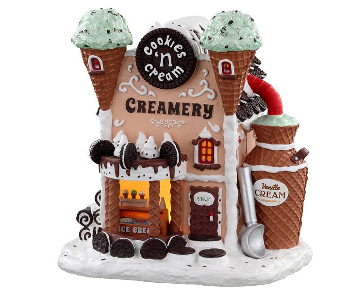 Lemax - Lemax - Maison Cookies'n Cream L.15,10 x l.19,50 x H.20,80 cm