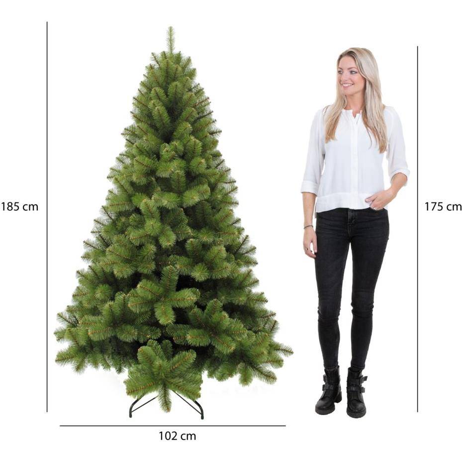 Sapin de Noël artificiel vert 185 cm Rochdale - Triumph Tree - Image 3