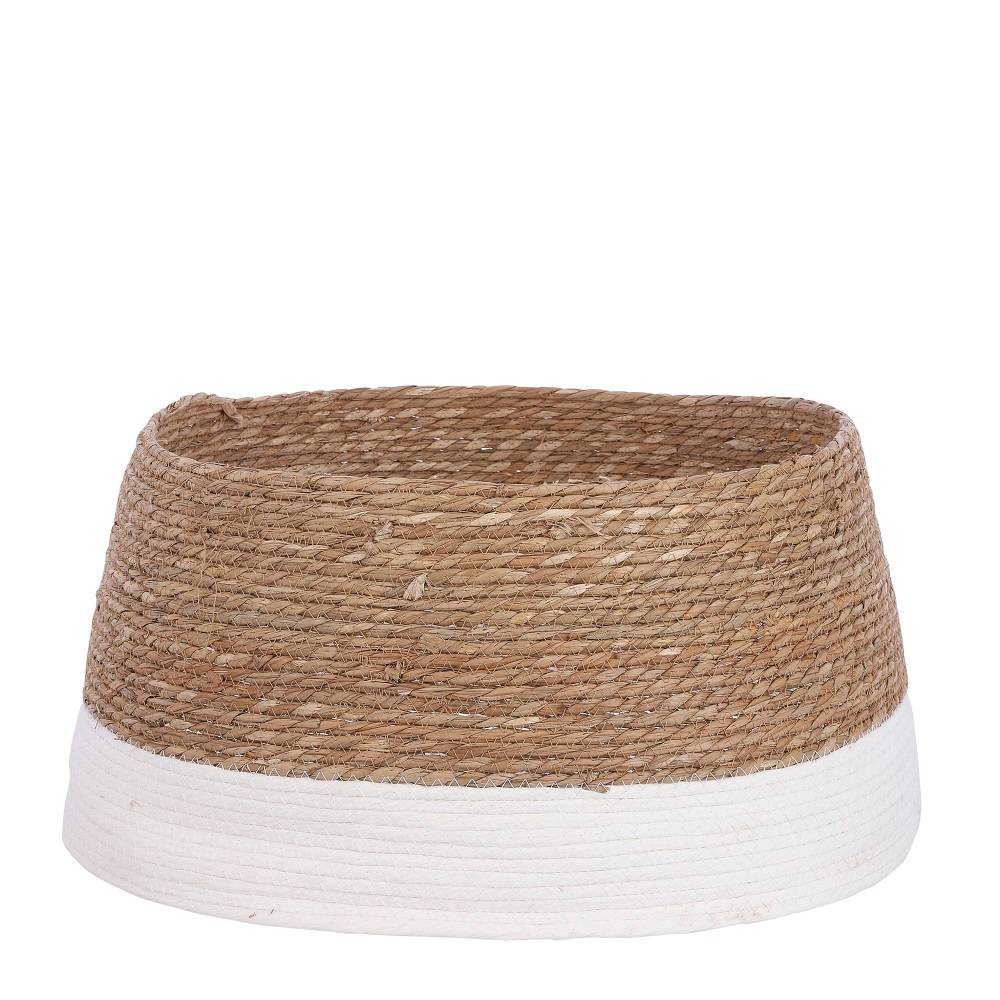 Treeskirt blanc casse -zostere-Blanc Casse- h26xd58cm