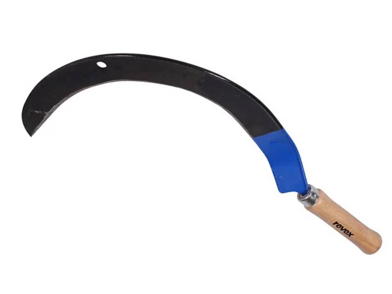 Faucille à herbe coudée bois 55 cm – REVEX - Image 3