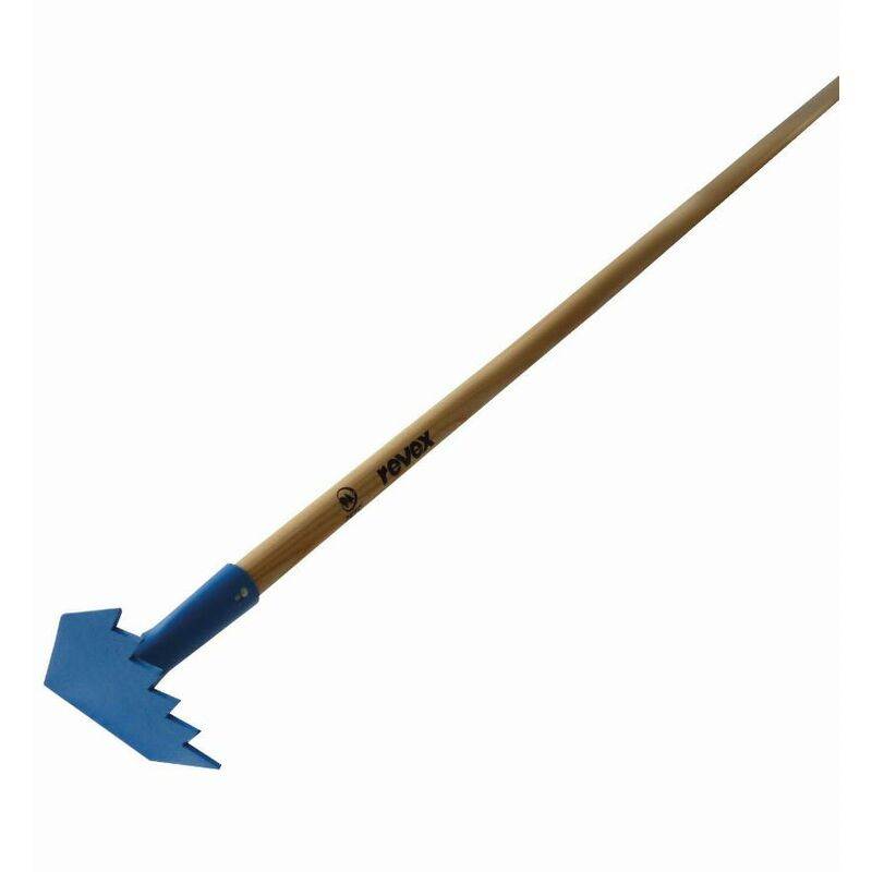 Désherbeur de Massifs Acier Manche Bois L 150 cm - REVEX - Image 2