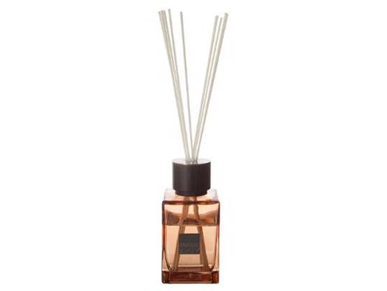 Diffuseur de Parfum Verre Bois Noir 8,2 x 8,2 x 17,4 cm Ambre et Jersey – ATMOSPHERA - Image 3