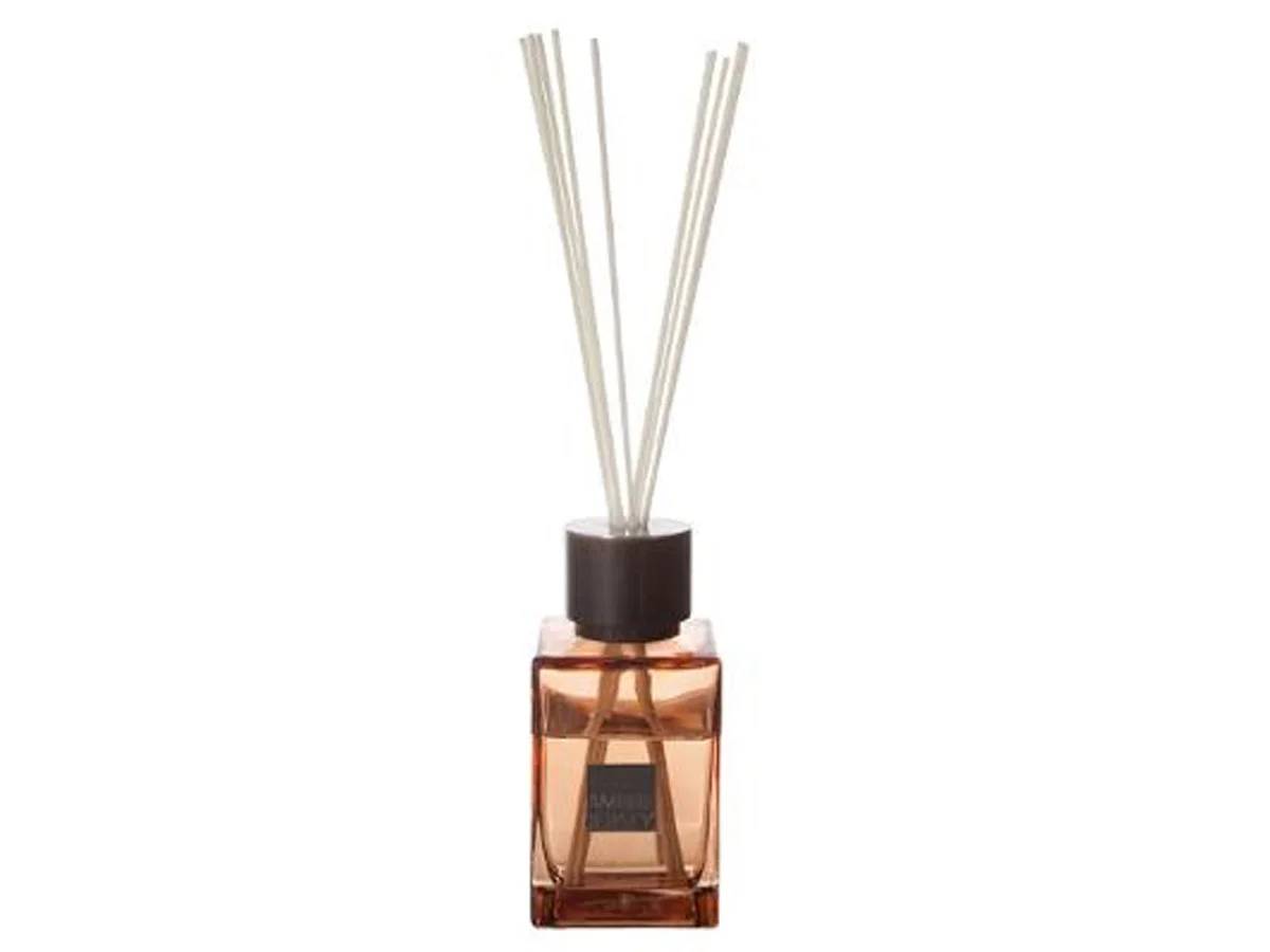 Diffuseur de Parfum Verre Bois Noir 8,2 x 8,2 x 17,4 cm Ambre et Jersey – ATMOSPHERA - Image 3