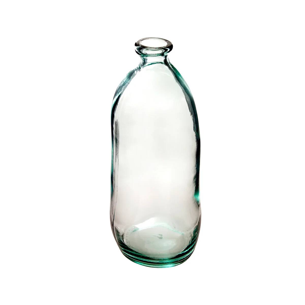 Vase bouteille verre recyclé transparent H 51 cm – ATMOSPHERA