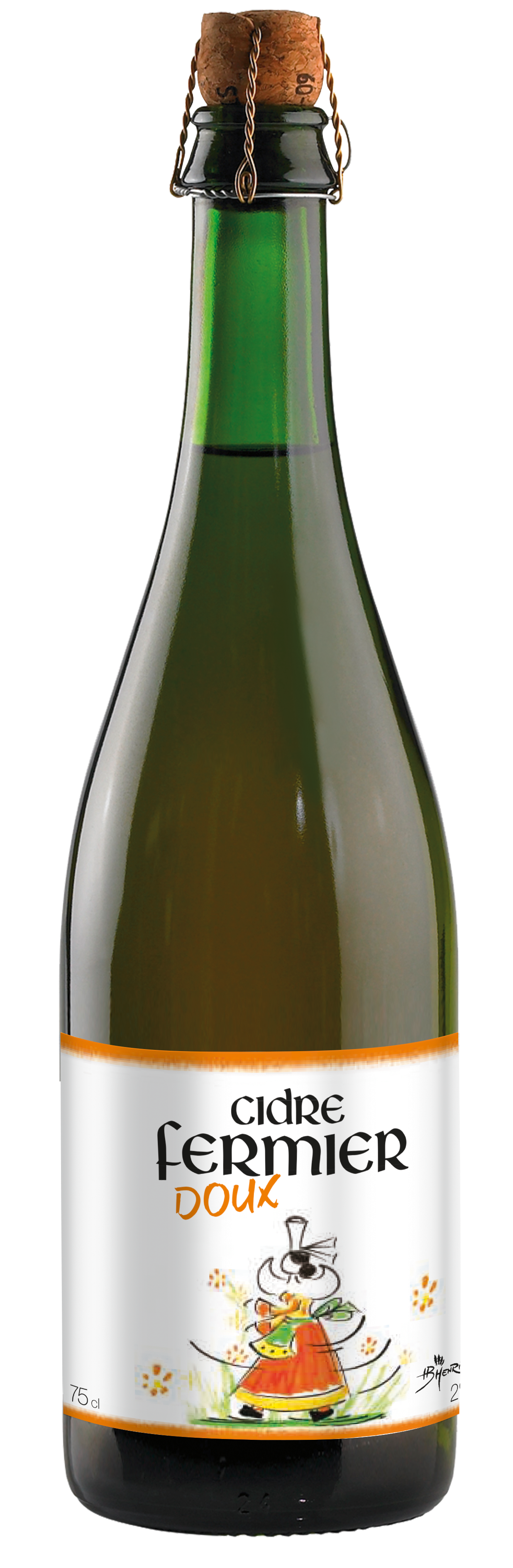 Henriot - Cidre fermier doux 75 cl - Henriot - Image 1