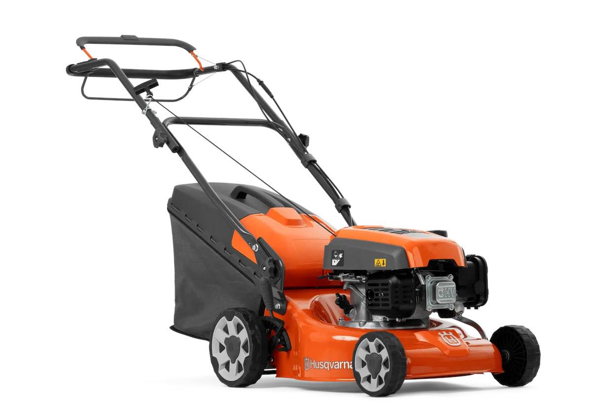 Tondeuse thermique acier orange et noir L.40 cm Husqvarna - Image 3