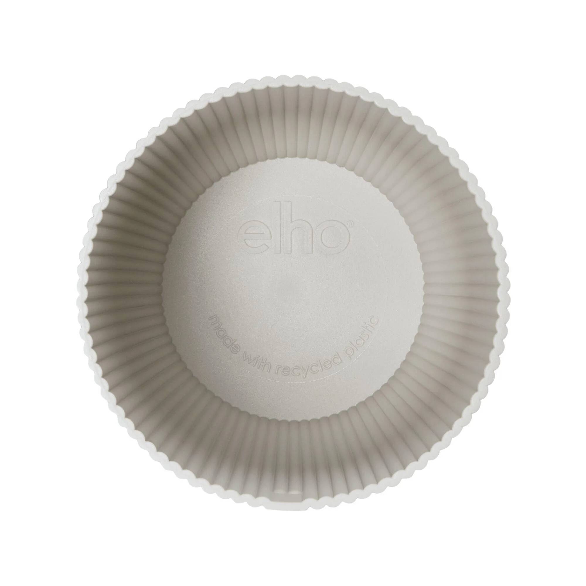 Cache-pot polypropylène blanc Ø 22 cm H 20,2 cm - ELHO - Image 3