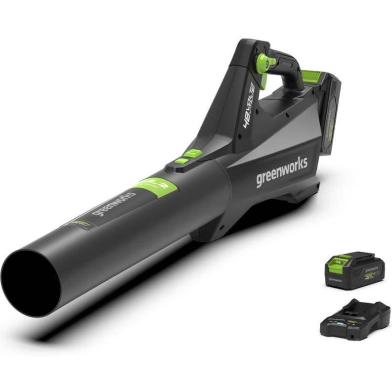 Greenworks - Souffleur feuilles élec à batt G48ABK2 DVT 48V Av batt/chargeur - Image 19