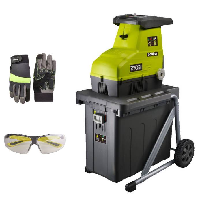 Ryobi - Broyeur de Végétaux Électrique 3000 W - RYOBI