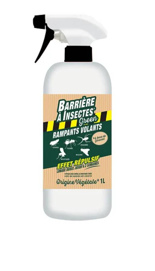 Barrière à insectes Green - Répulsif Insectes Actif Végétal - BAR INS GR - Image 1