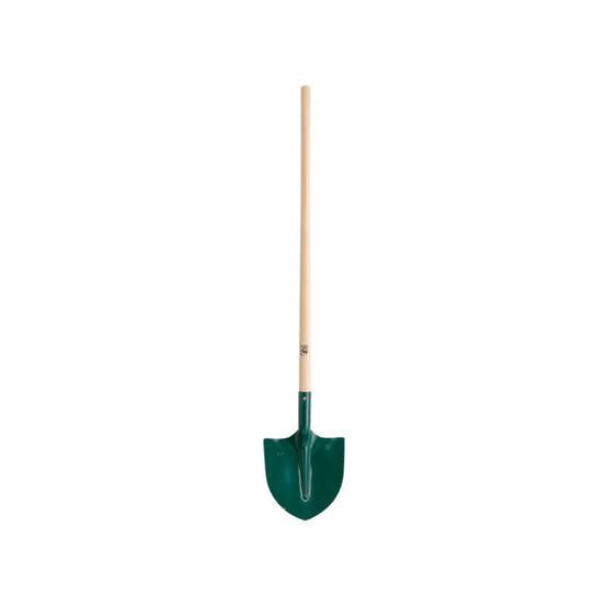 Pelle ronde acier trempé manche bois 110 cm – LEBORGNE - Image 4