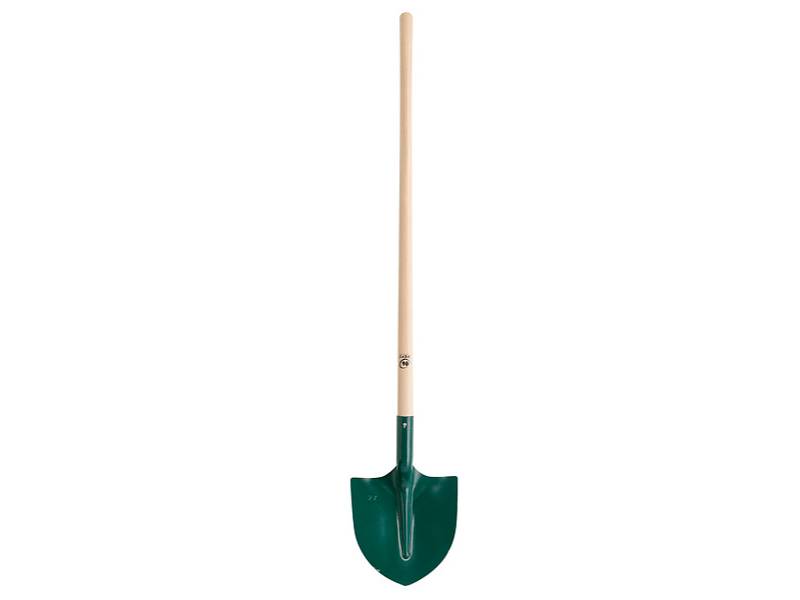 Pelle ronde tôle manche bois 110 cm LEBORGNE