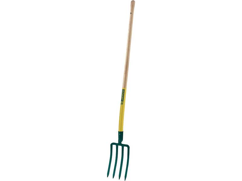 Fourche à bêcher Outil Bois 4 dents 25 cm - LEBORGNE