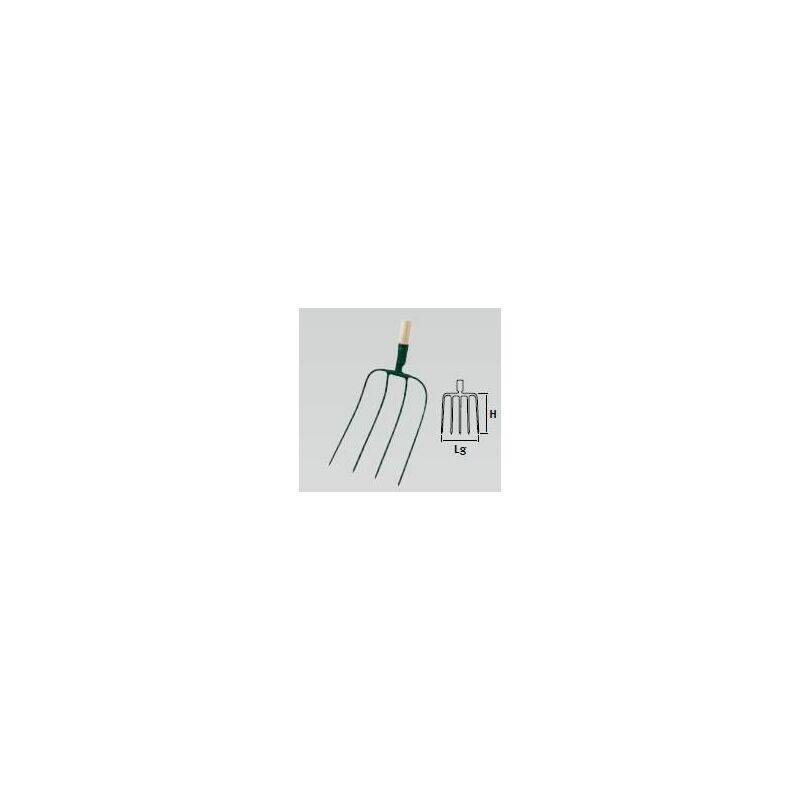 Fourche À Charger 4 Dents Manche Bois Certifié PEFC L.29 x H.41 cm - LEBORGNE - Image 2