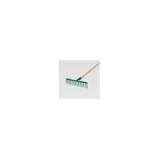 Râteau 16 dents Acier Largeur 40 cm sans manche - LEBORGNE - Image 2