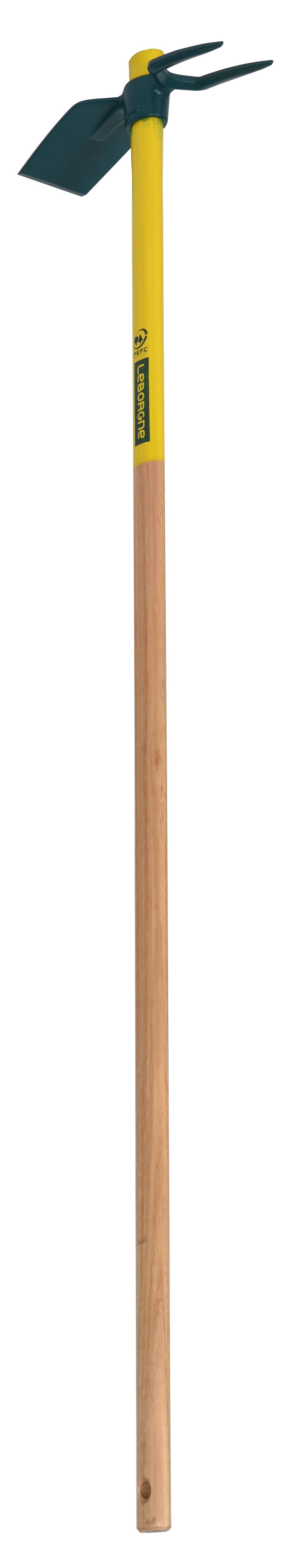 Serfouette forgée panne et fourche bois – LEBORGNE - Image 1
