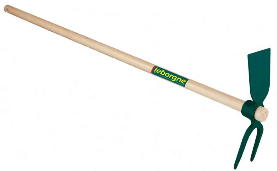 Serfouette forgée manche bois 35 cm LEBORGNE - Image 3