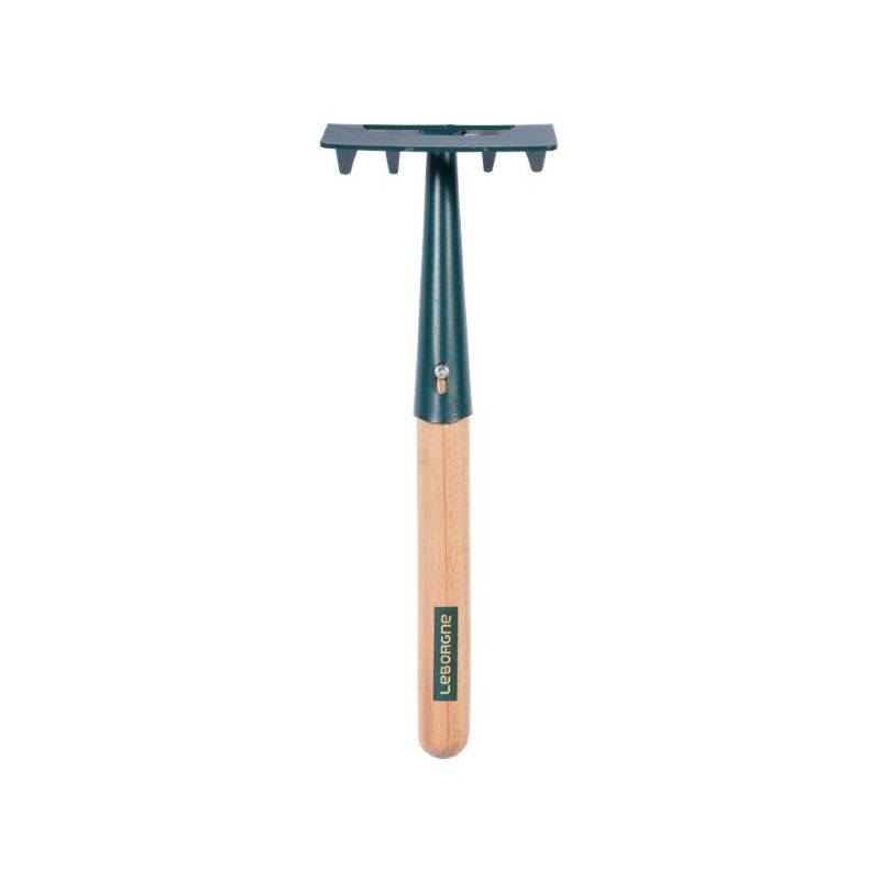 Râteau / Binette à main Bois Verni PEFC 100% 30 cm LEBORGNE - Image 3