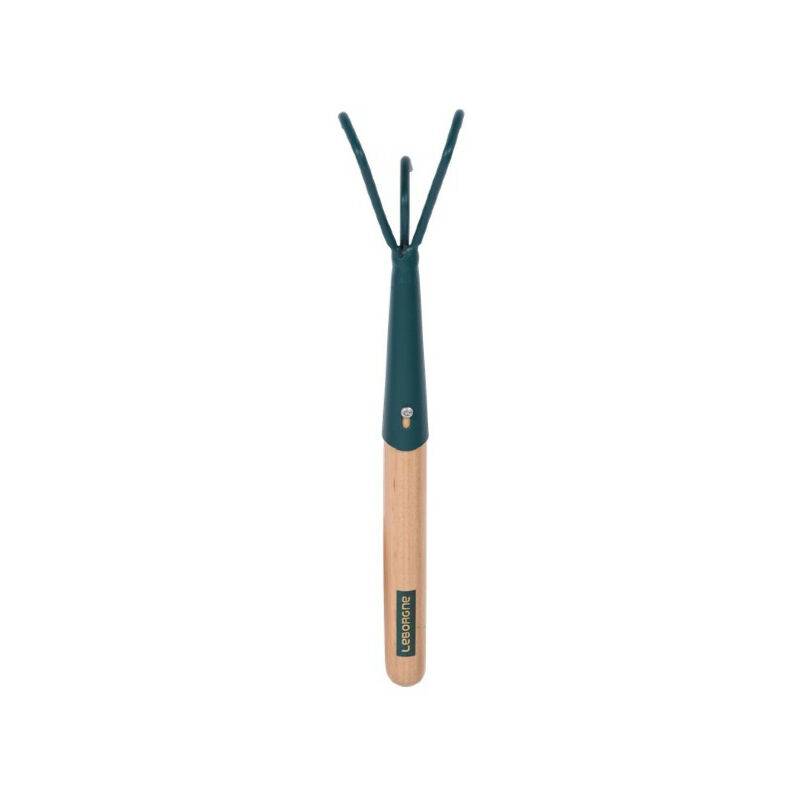 Griffe de Jardin à Main Bois Verni 3 Dents L 30 cm l 6 cm – LEBORGNE - Image 4