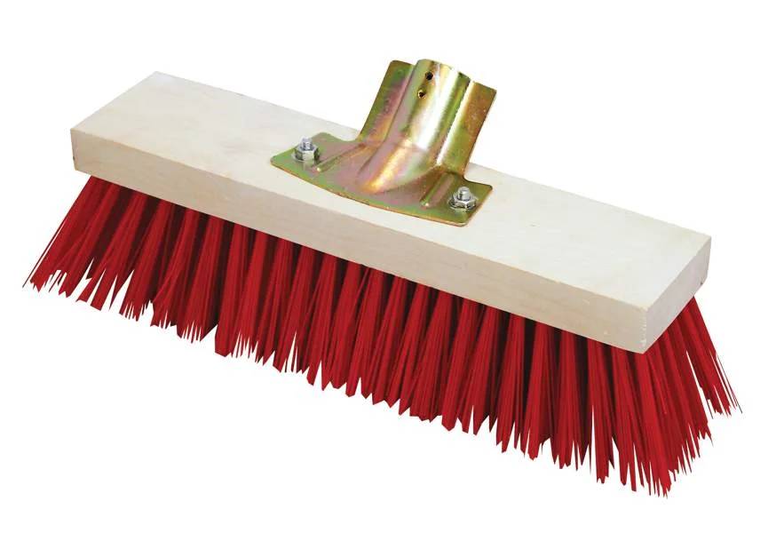 Balai cantonnier medium bois rouge L.32 cm l.32 cm H.33 cm - Leborgne - Image 2