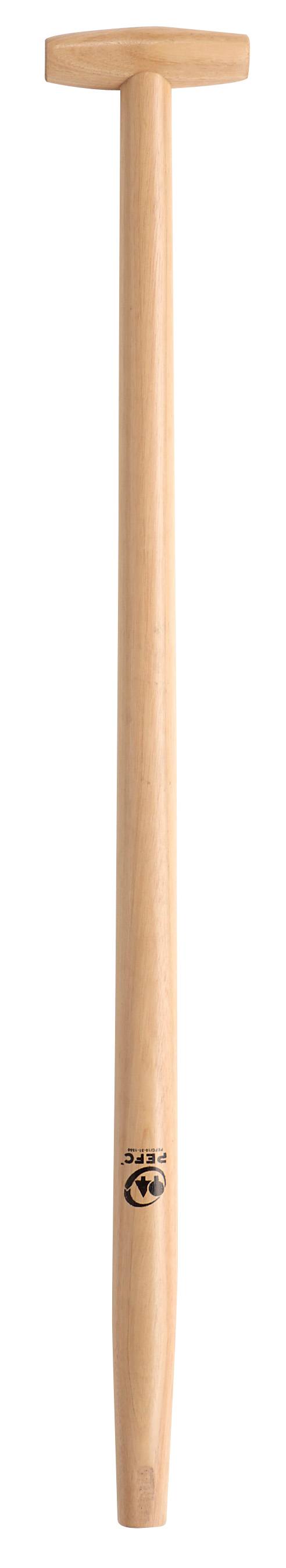 Manche de rechange fourche à bêcher douille 85 cm béquille tournée – LEBORGNE - Image 1