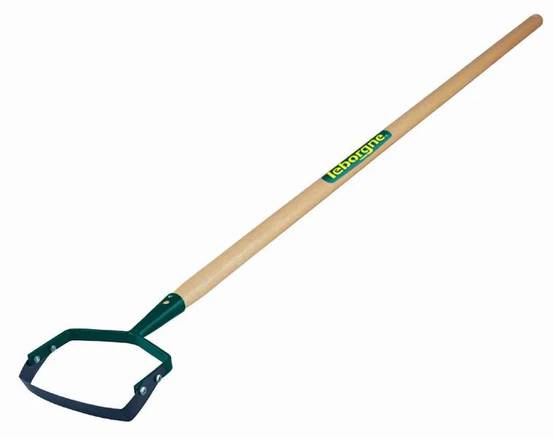 Grattoir de jardin Manche Bois 16 cm - LEBORGNE - Image 2