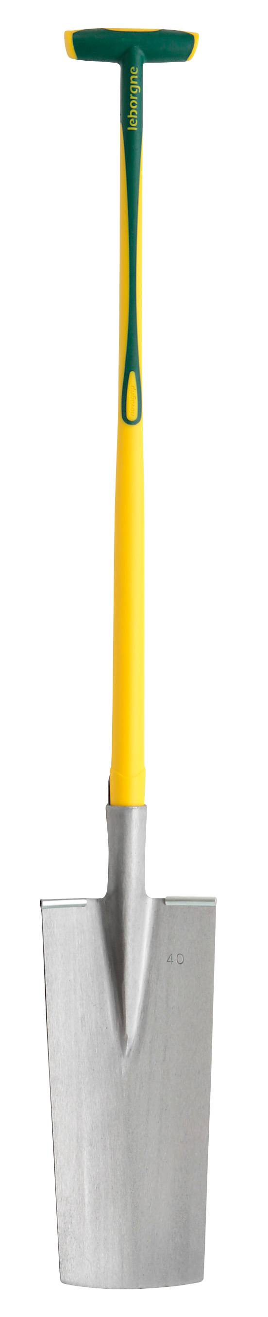 Louchet pépiniériste acier trempé NovaGrip 40 cm LEBORGNE - Image 1