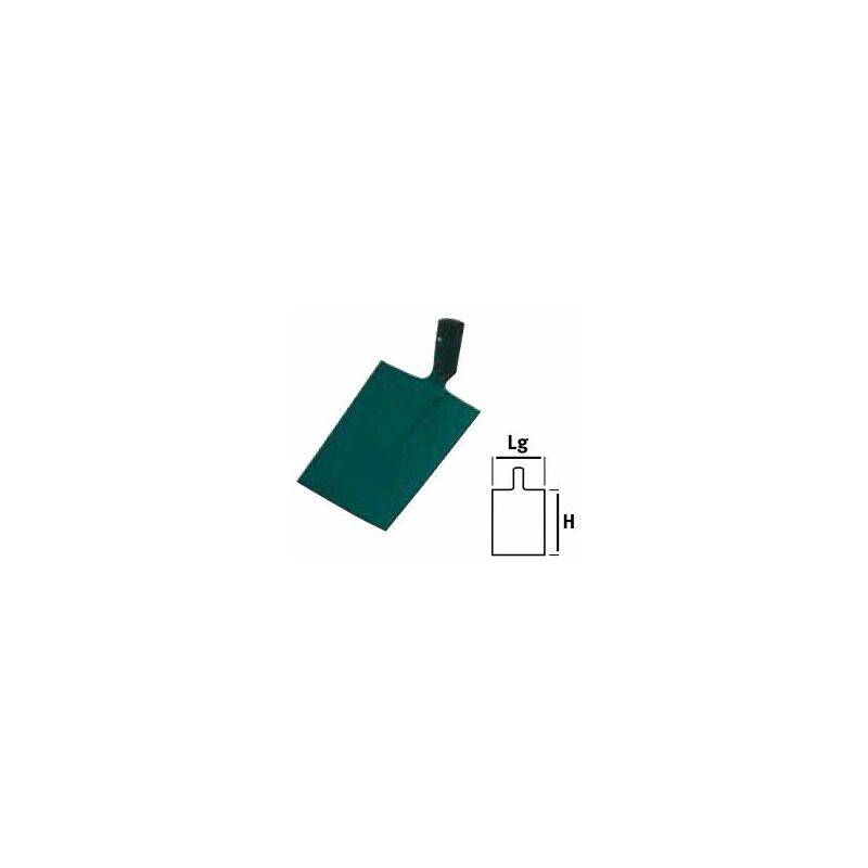 Pelle sans Manche Acier Forgé 21 cm 25 cm - LEBORGNE - Image 2