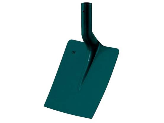 Pelle carrée tôle acier trempé sans manche 25 cm - LEBORGNE - Image 1