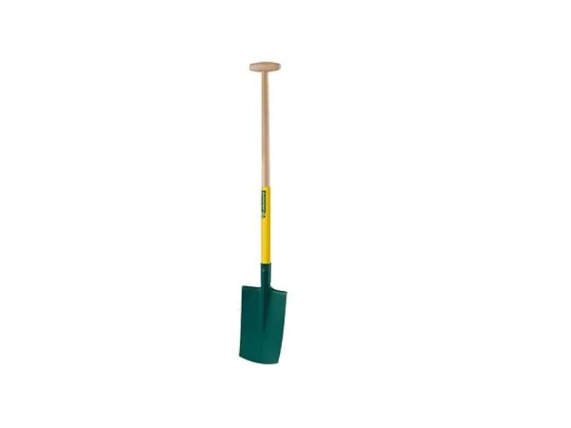 Bêche à rebord acier bois 28 cm béquille – LEBORGNE