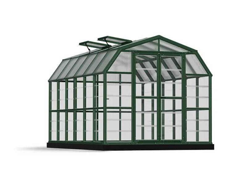 Canopia by Palram - Serre de Jardin Polycarbonate Vert 389x265x238 cm - PALRAM - Image 8