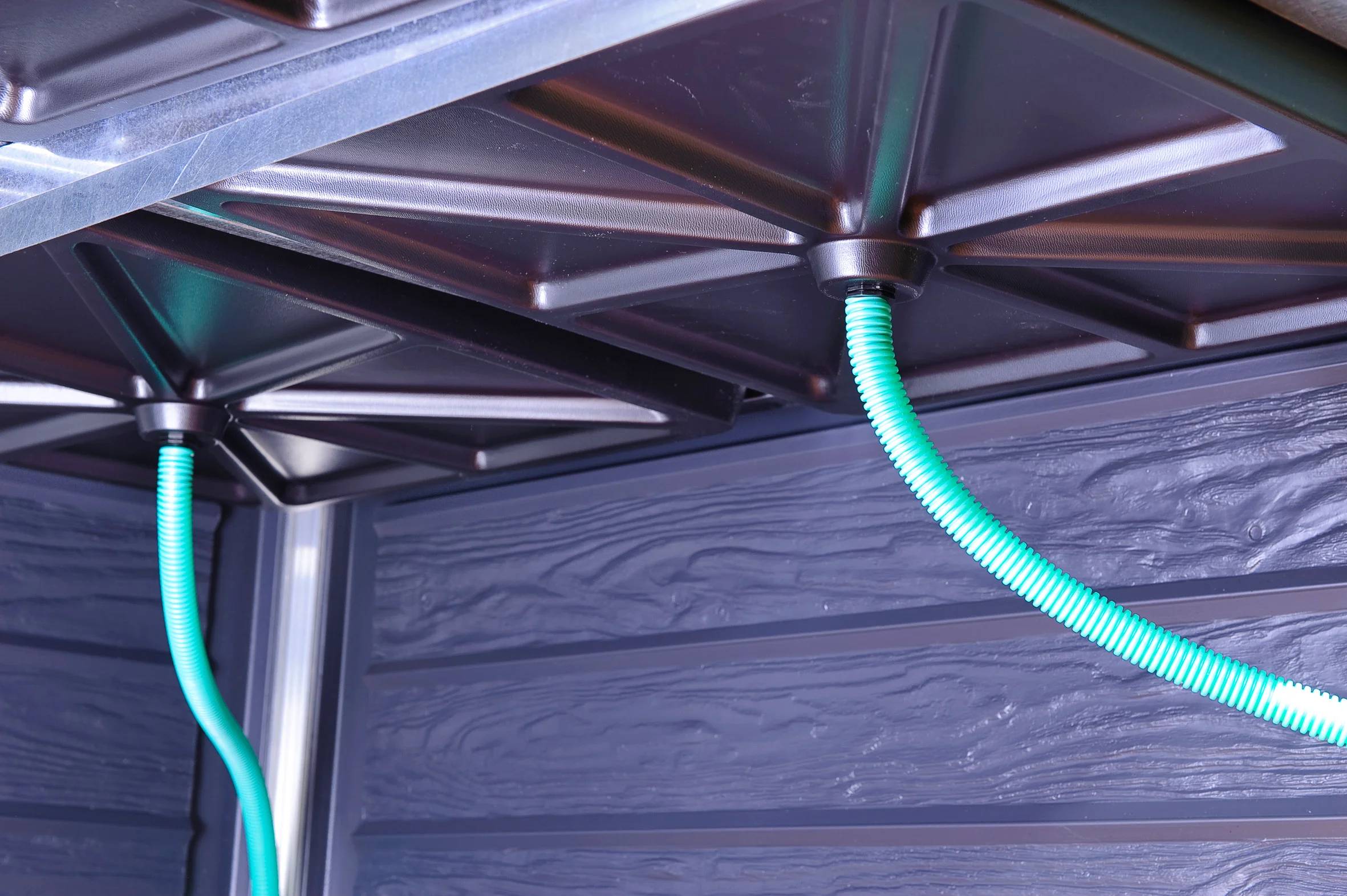 Canopia by Palram - Serre de jardin polycarbonate aluminium noir 1,4 m² Plant inn - Canopia by Palram - Image 12