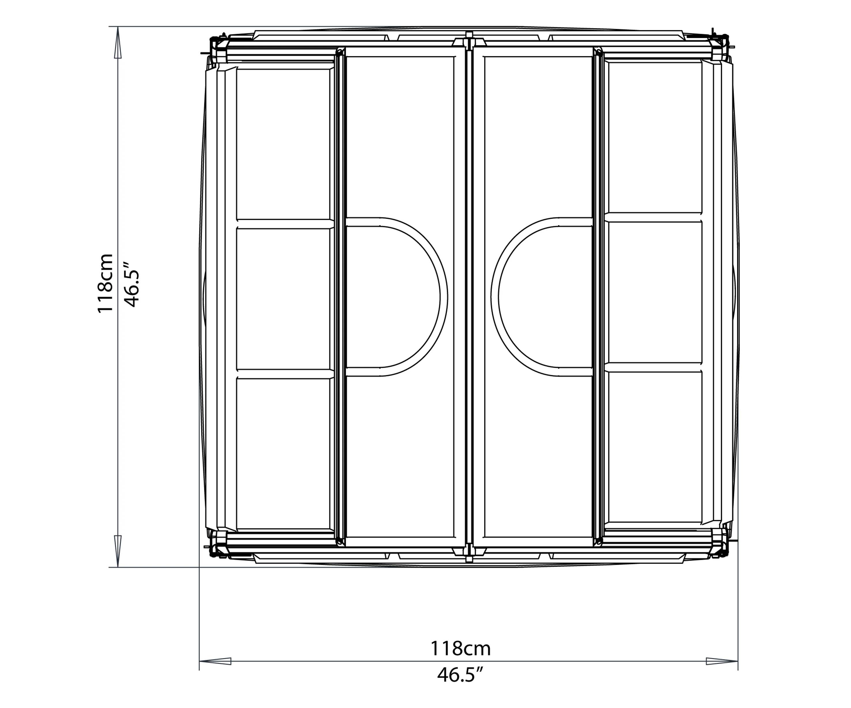 Canopia by Palram - Serre de jardin polycarbonate aluminium noir 1,4 m² Plant inn - Canopia by Palram - Image 16