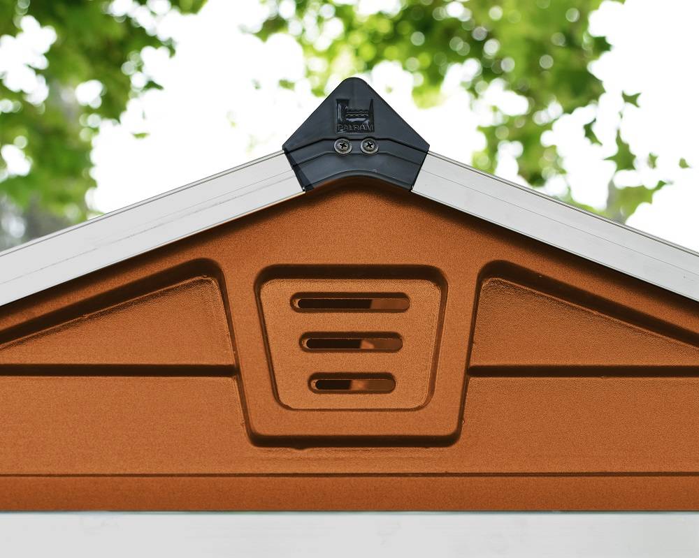Canopia by Palram - Palram - Abri de Jardin Polycarbonate Skylight Amber 6x5 2,7m2 - Image 7
