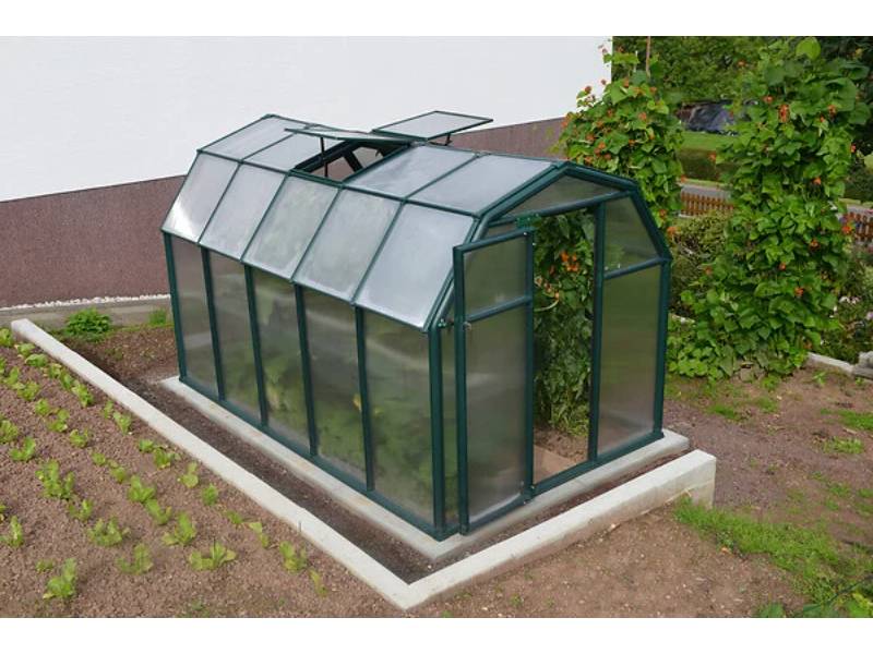 Canopia by Palram - Serre de jardin Polycarbonate Vert 6,3 m² EcoGrow - PALRAM - Image 4