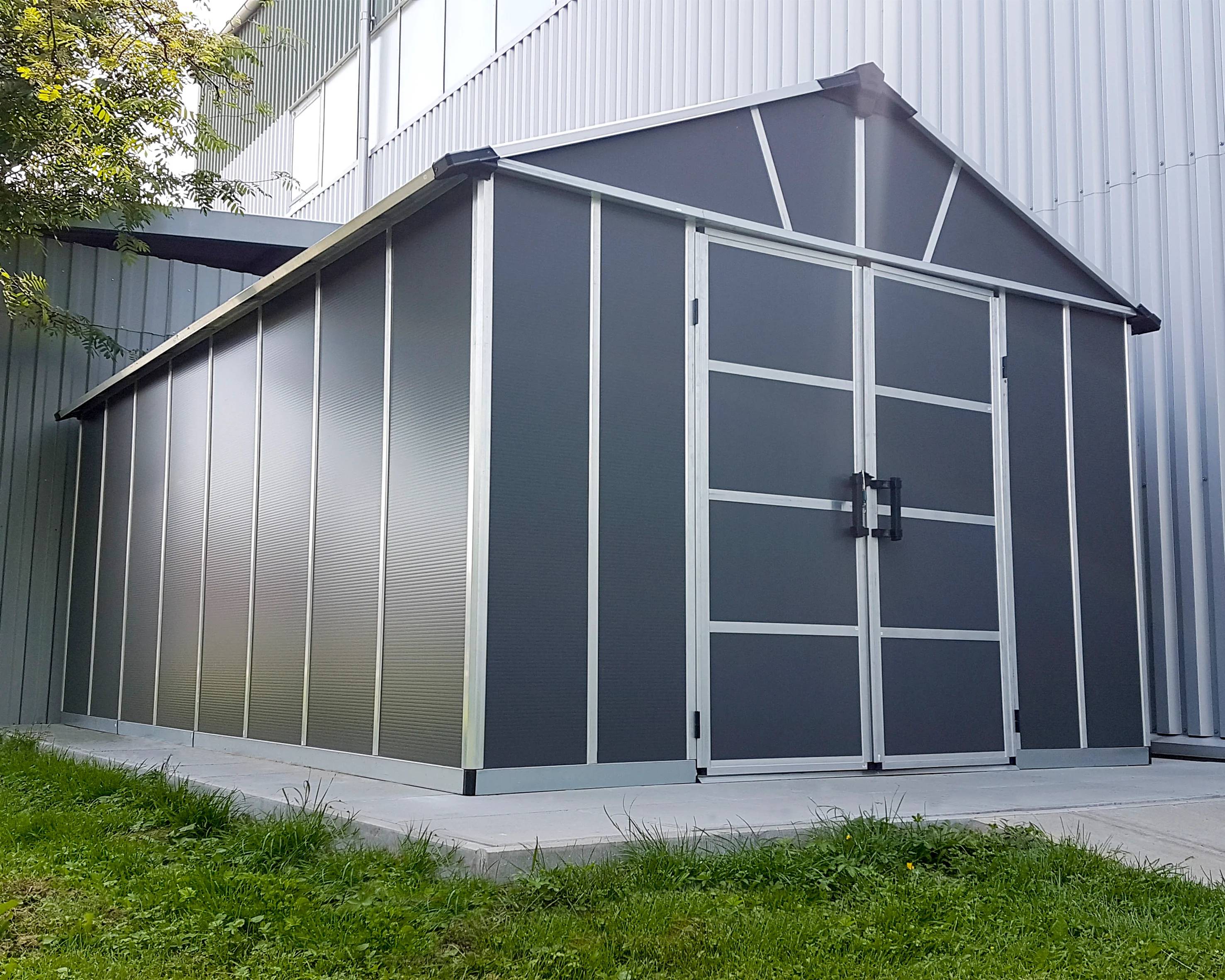 Canopia by Palram - Palram - Abri de Jardin Polycarbonate Yukon avec plancher 17,2m2 - Image 13