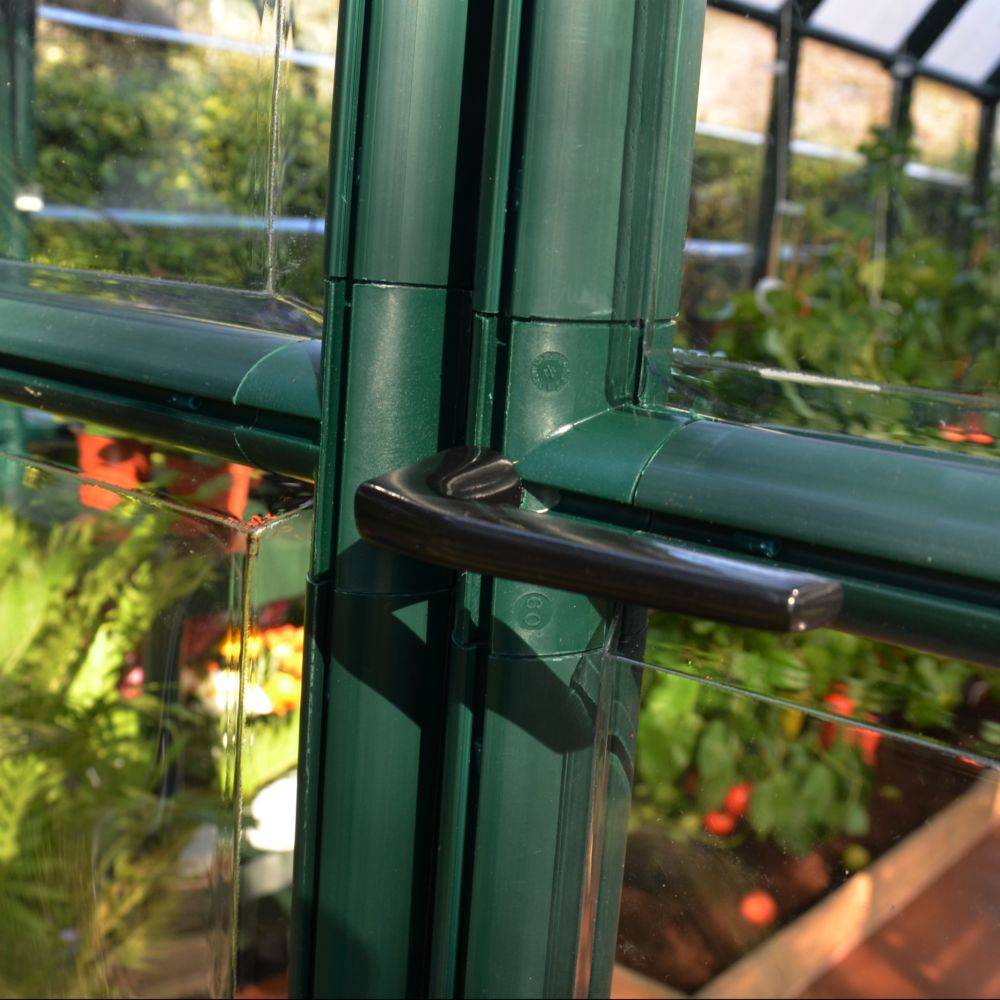 Canopia by Palram - Serre De Jardin Polycarbonate Double Parois Verte 7,6 m² - PALRAM - Image 7