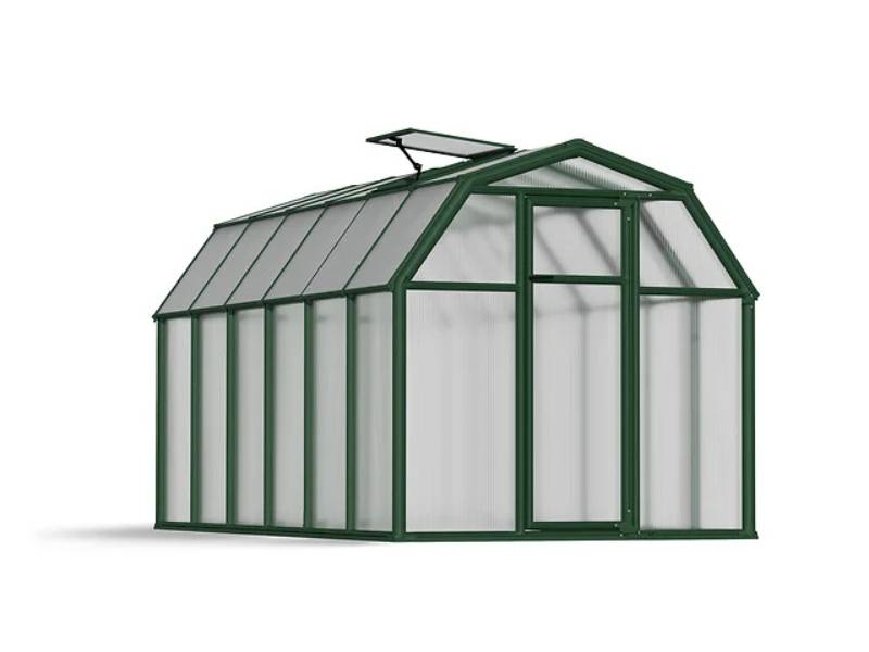 Canopia by Palram - Serre De Jardin Polycarbonate Double Parois Verte 7,6 m² - PALRAM - Image 2