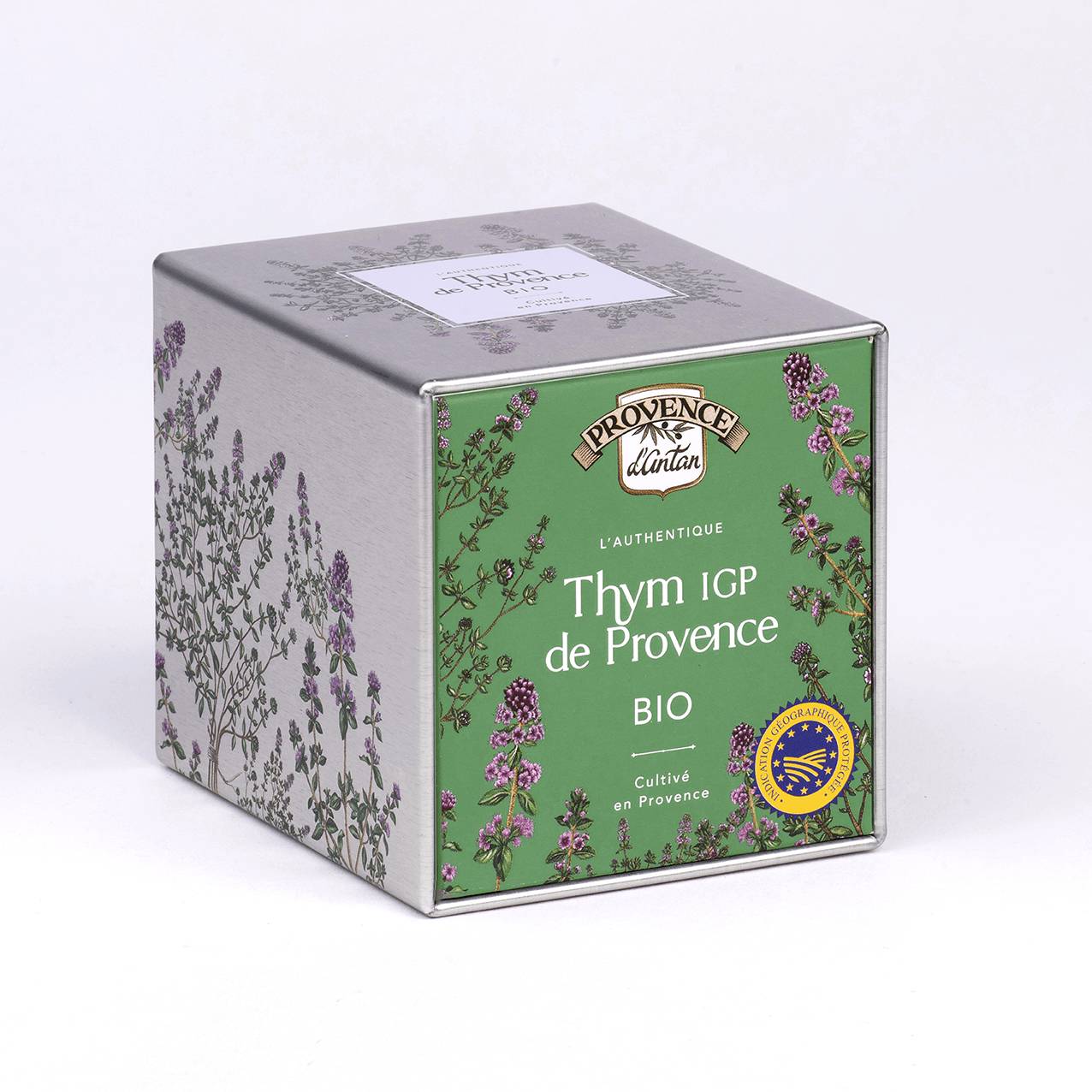Thym de Provence Bio - Cube en métal - 40 g