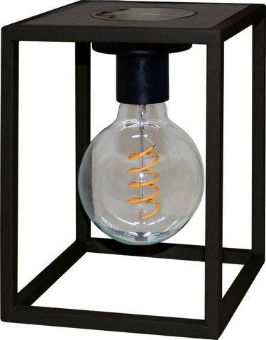 Watt & Home - Lampe solaire métal noir - WATT & HOME - Image 2