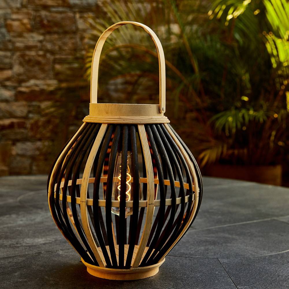 Watt & Home - Lanterne Solaire Bambou Naturel - WATT & HOME - Image 7