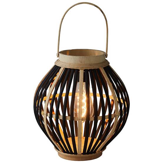 Watt & Home - Lanterne Solaire Bambou Naturel - WATT & HOME - Image 1