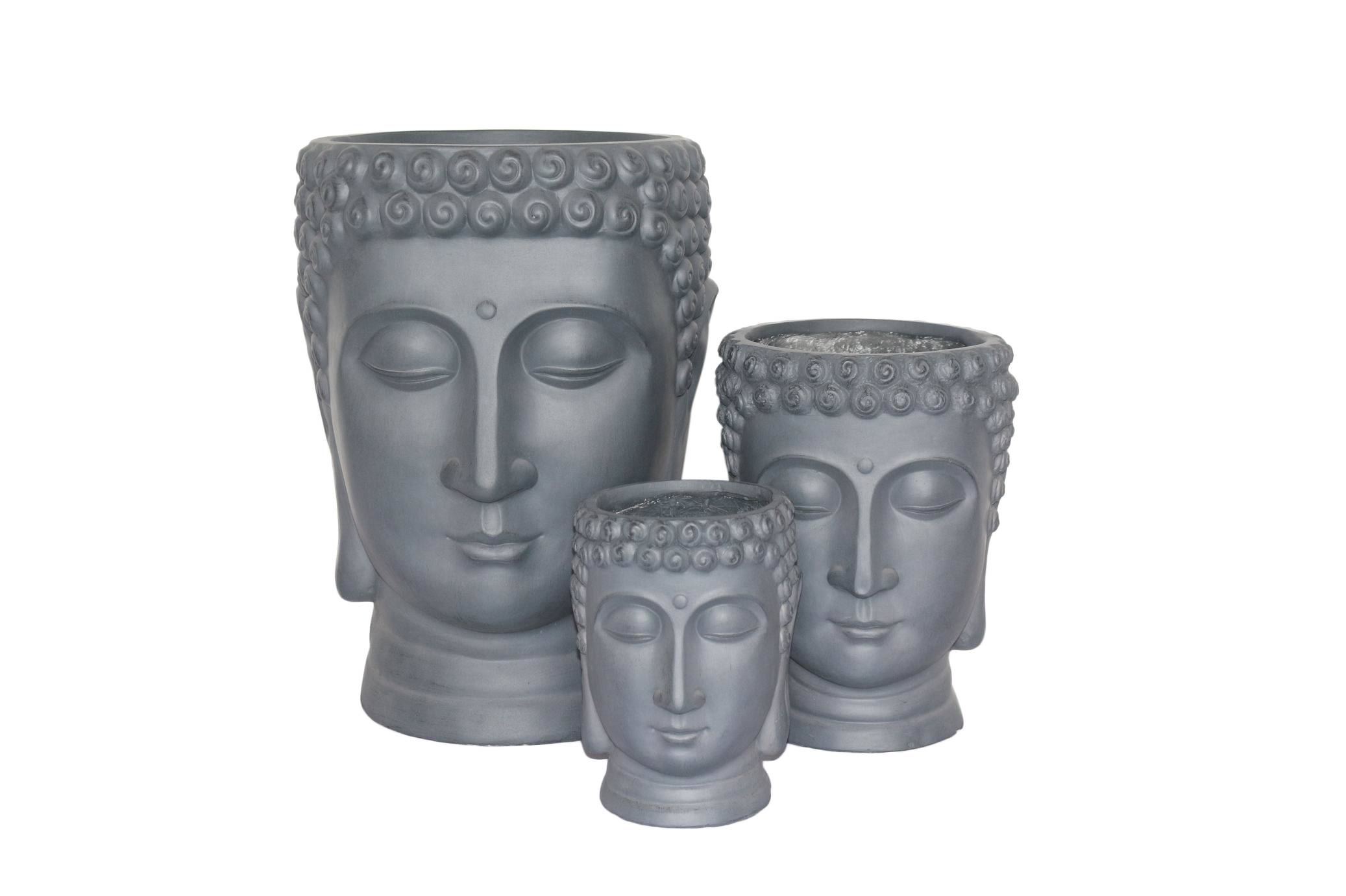 Ciddeco - Ciddeco - Cache pot Bouddha petit modèle L.18 x l.18 x H.24 cm