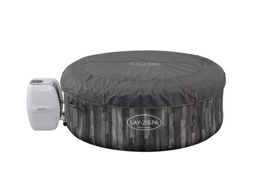 Bestway - Bestway - Spa gonflable Bahamas motif bois L.221 x l.180 x H.66cm - Image 5