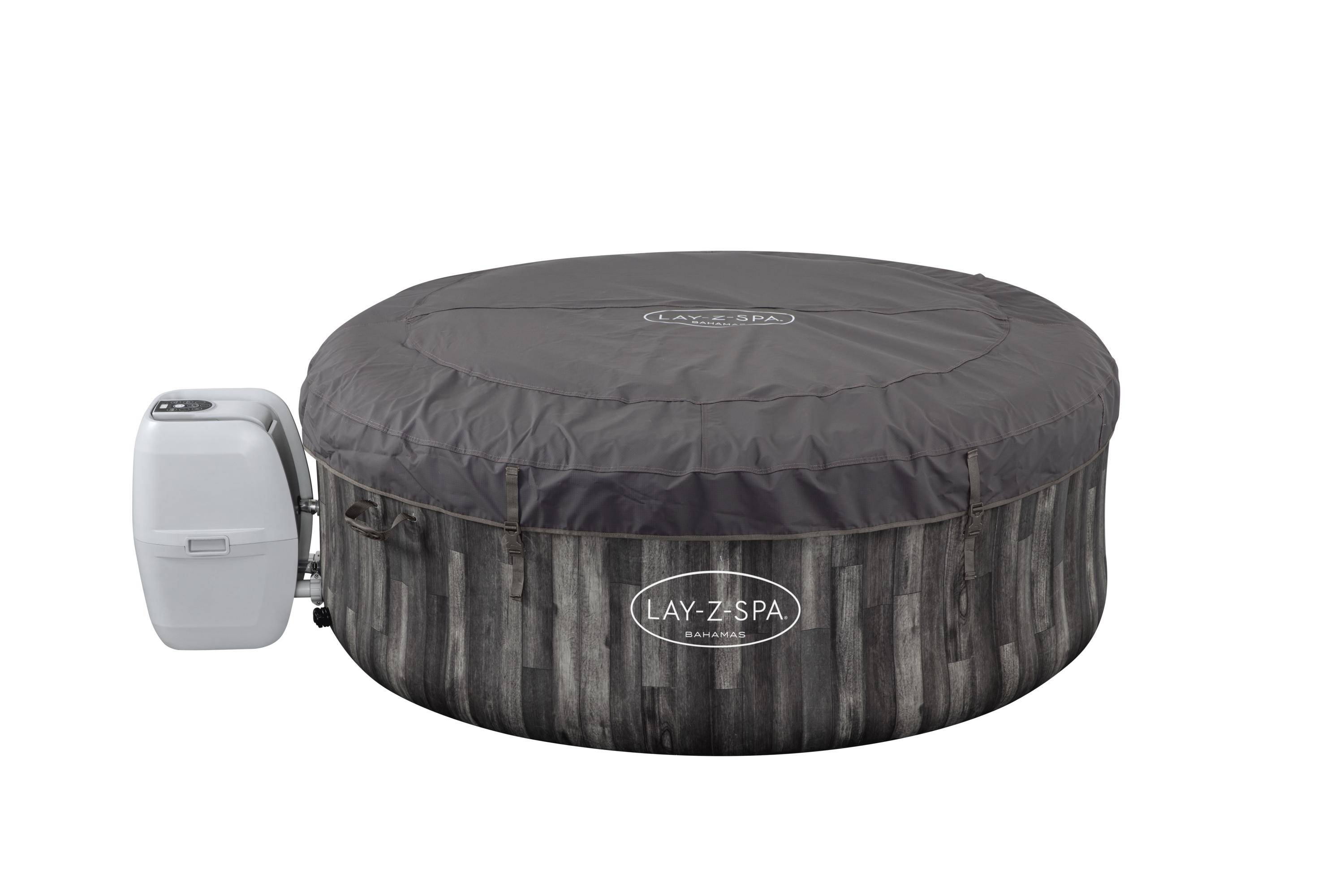 Bestway - Bestway - Spa gonflable Bahamas motif bois L.221 x l.180 x H.66cm - Image 5