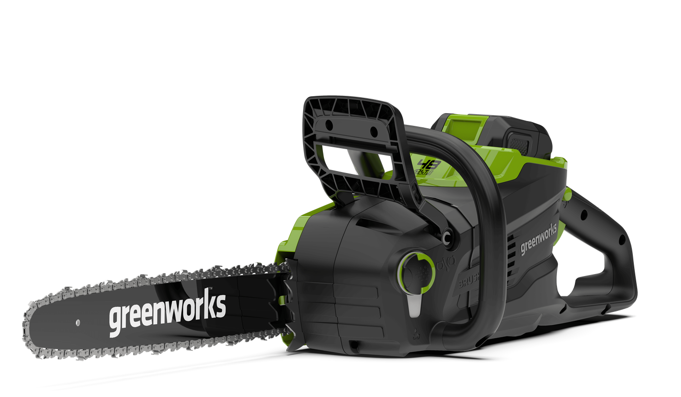 Greenworks - Tronçonneuse sur batterie 48 V 36 cm - GREENWORKS