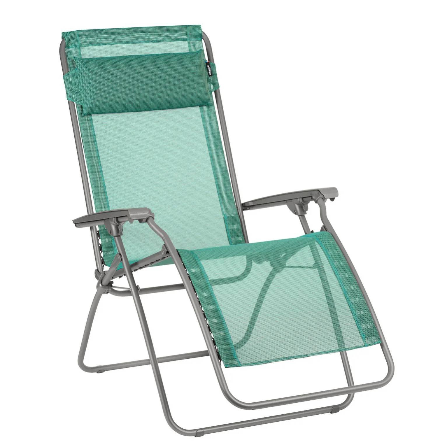 Lafuma-Mobilier - Fauteuil de jardin acier batyline chlorophyle R-Clip Lafuma Mobilier