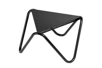 Lafuma-Mobilier - Table basse de jardin acier noir Vogue Lafuma Mobilier