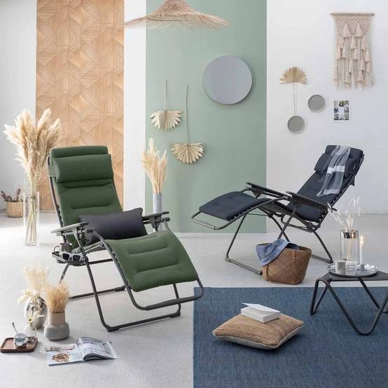 Lafuma-Mobilier - Fauteuil de jardin acier dark grey Futura Be Comfort XL Lafuma Mobilier - Image 3