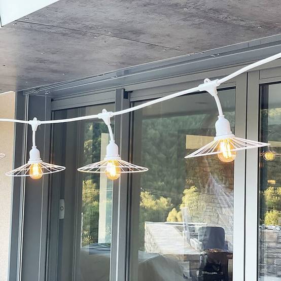 Guirlande "Chic white light" L.600 cm - Image 5